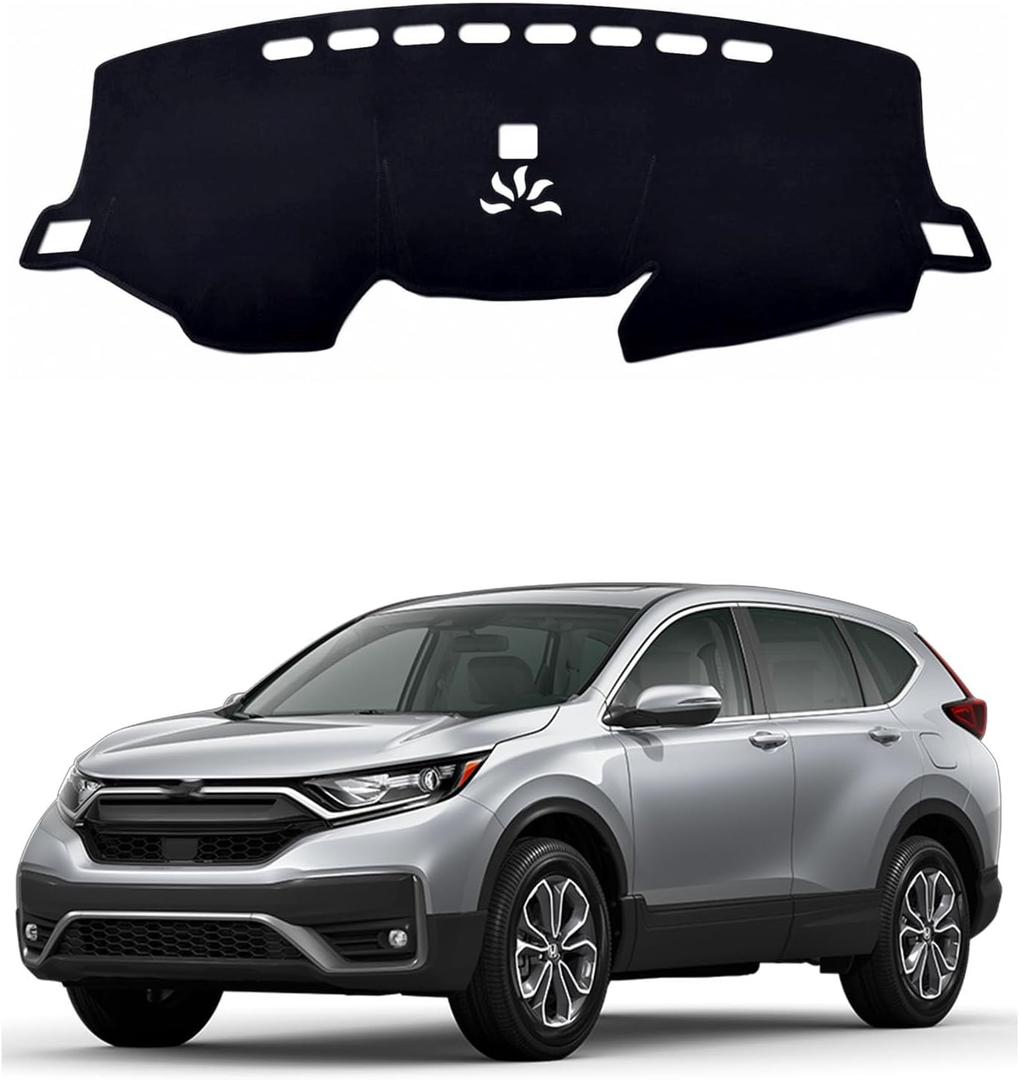 Dashboard Mat Cover for Honda CR-V 2017-2022 Nonslip Center Console Sunshield Glare UV Rays Protector Accessories