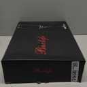 BACLIFE Champagne Flutes - Hand Blown Elegant Champagne Glasses Set of 6 - Unique Gift for Valentine's Day, Birthday, Wedding - Ideal for Wine Tasting, Daily Use - 7.5 oz, Clear