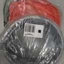 Silicone Bowl Liners for KitchenAid Mixers, 3 Pack Liners with Lids for KitchenAid TiltHead 5quart Stand Mixers, Black&Red&Grey