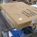 Electric Standing Desk Converter 28" Wide, Height Adjustable Desk Riser, Computer Workstation, Sit-Stand Convertor for Home, Office, School (White, 1 Arm Included)