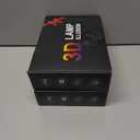 2 x 3D Night Light Gifts: Singer Stuff, Teen Girls Women Fans Room Party Decor, Table Lamp with Remote Control 16 Color Changing (Blue)