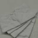 Replacement Microfiber Steam Mop pad Cleaning Pads for Shark Steam Pocket Mop S3500 Series S3550 S3501 S3601 S3601D S3901 S3801 S3801CO, White, S3501-White (4 Pack Short Plush)