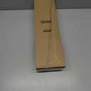 Wood Curtain Rods for Windows 66 to 120 Inch,1'' Diameter Drapery Rods with Imitation Wood Grain Leaf Pattern Finials,Boho Adjustable Heavy Duty Curtain Rods Set,36-120'',Color:Weathered Wood