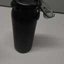 Ello Pop & Fill Insulated Stainless Steel Water Bottle with Quick Fill Lid, Leakproof Locking, Sip or Chug Spout, BPA-Free, Double Wall Vacuum Insulated for Sports, Travel & School- 22oz / 32oz / 40oz (Black)