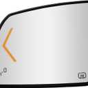 Driver Side Mirror Replacement for 2008-2017 Toyota Sequoia, 2007-2020 Toyota Tundra Mirrors Glass - Left Side Rear View Mirror with Power Heated & Signal Lamp & Blind Spot Detection