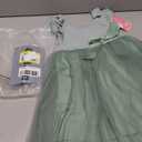 Toddler Girls Ruffle Sleeve Tulle Dress Elastic Waist Bow Kid Casual Sundress, 120