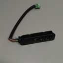 Seat Heater Switch Driver Side for 2003-2007 Chevy Silverado 1500 2500 3500, GMC Sierra 1500 2500 3500 Front Left Heater Control for 15116863,15169669,15179137,DS3092,901200,1S11219