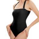 Keautikini One Piece Swimsuit Size M Black