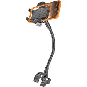 Gooseneck Phone Holder [Super Durable] Long Arm Cell Phone Mount Clamp for Treadmill, Wheelchair, Stroller, Spin Bike, Gym Bicycle, Boat, Mic Stand, Fit for 4~7" iPhone 17 16, All Smartphone