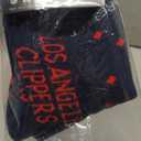 For Bare Feet NBA Los Angeles Clippers Spray Zone Crew Socks, Youth One Size