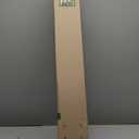 Joydeco 100% Blackout Roller Shades (Pro), Free-Stop Cordless Blinds for Windows, UV Protection, Natural Woven Blinds for Home and Office, Light-Proof Aluminum Cover (Light Grey, 27" W x 75" H)