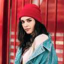 Rosoz Unisex Beanie Winter Knitted Skull Cuffed Soft Warm Hat for Men/Women Slouchy Ski Watch Cap (Red)