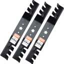 Grasscool 942-04053C Mower Blades for Cub Cadet 50 Inch Zero Turn Cutting Deck Mowers Replace 742-04053c