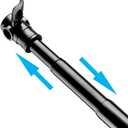 Fotoconic Pro 10 Feet/3M Aluminum Alloy 3 Section Telescopic Background Support Cross Arm Crossbar (Black), One Size