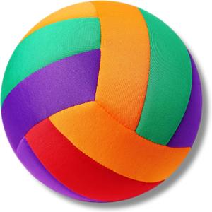 Soft Indoor Volleyballs for Kids Youth First Learning Volleyalls Realistic Feel Bounce for Practicing Inside The House Backyard Gym Birthday