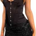 Just Quella Black Mini Skirt Sequin (US 8-10)