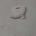 GWHOLE 100 Pcs Wedding Confetti Cones, Heart Paper Petal Cone for Wedding Party, White