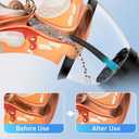 HeaDot Electric Ear Wax Removal, Retractable Water Ear Wax Cleaner, Effective Ear Cleaning Kit, IPX6 Ear Irrigation Flushing System, Ear Washer for Humans with 4 Pressure Modes