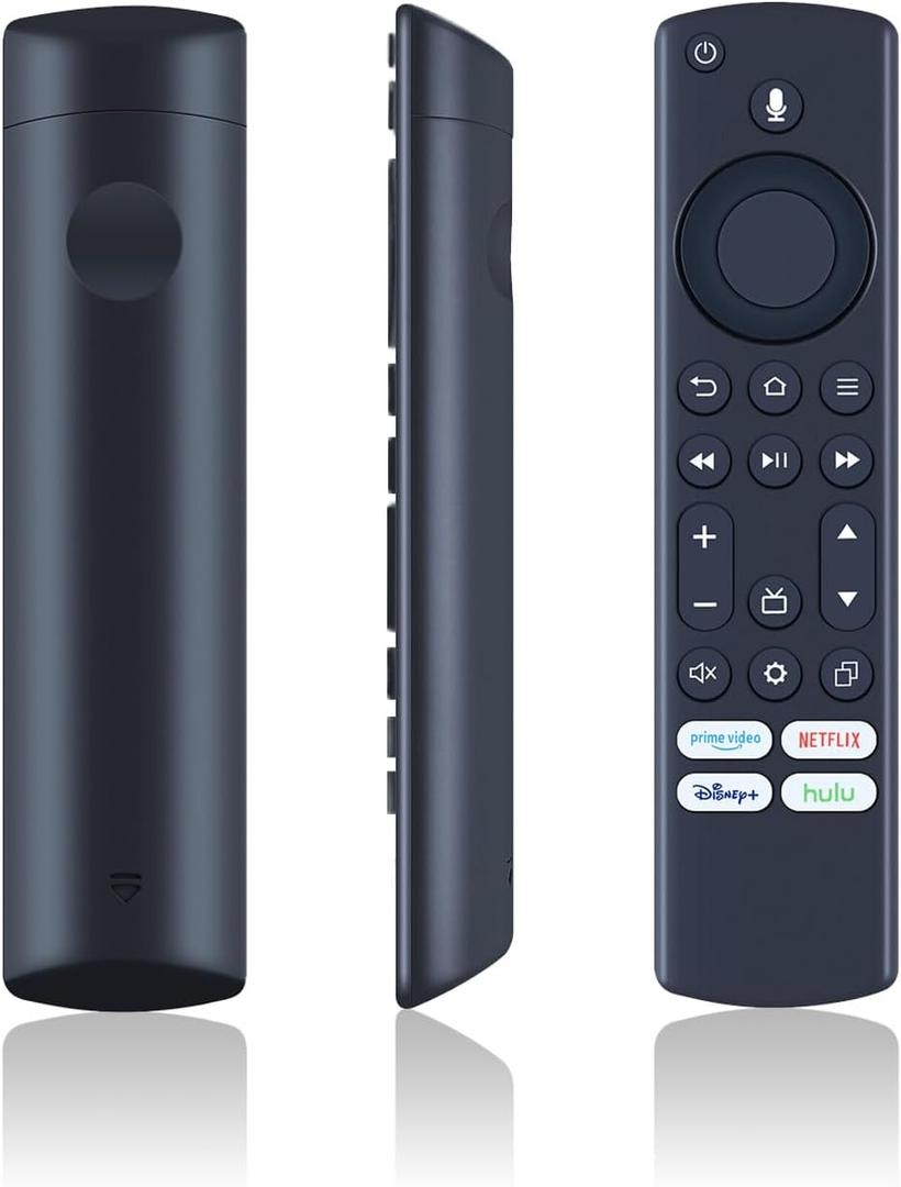 Voice Remote Control for Insignia TV NS-24DF310NA19 NS-32F201NA23 NS-32D510NA19 NS-42F201NA22 NS-43DF710NA19 NS-50DF710NA19 NS-50F301NA24 NS-55DF710NA21 NS-70F501NA22 Replacement