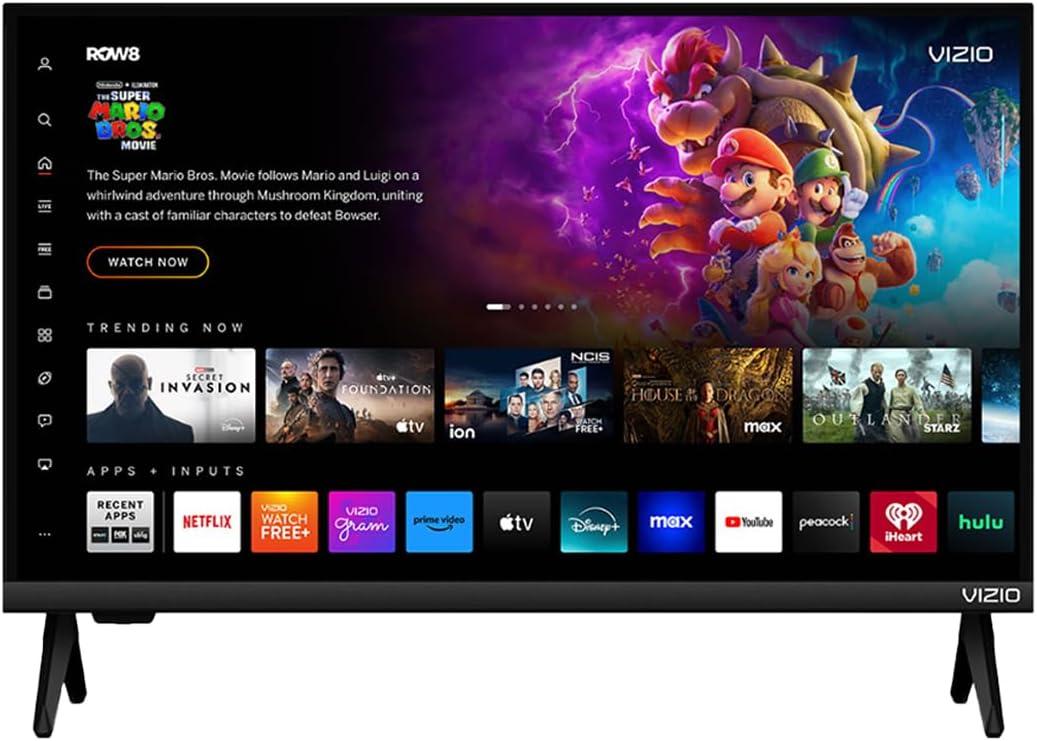 VIZIO 24" Inches VHD24M-0810 Class V-Series HD (1080p) Smart LED TV - Full Array Backlighting, Smart TV with Apple AirPlay, Chromecast, Alexa Compatibility, 23.6 Inches