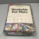 Lovewag Pets Washable Dog Pee Pads, 36" x 48", Waterproof, Non-Slip, Super Absorbent, Reusable Machine-Washable, 2-Pack (Bohemian Jewel)