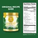 4th & Heart Original Grass-Fed Ghee, Clarified Butter, 100% Butter Fat, Pasture-Raised, Lactose & Casein Free, High Smoke Point Cooking Oil, Keto & Paleo Friendly, 16 oz