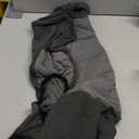 BRKURLEG Full Body Dog Winter Coat Warm Fleece Pullover Pajamas, Four Legs Covered Windproof Dog Jacket for Small to Large Dogs, Turtleneck Dogs Snowsuit, Pet Cold Weather Clothes, Grey L