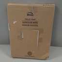 Bemis 7300SLEC Slow Close Toilet Seat, Easy Clean Hinges and Durable Plastic Seat, Made in USA, Elongated, White