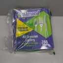 Diamond® All Occasion Clear Disposable Cutlery Set 288 Count (288 Cutlery Set)