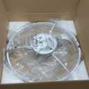 Ceiling Fans with Lights and Remote, 20 Inch Flush Mount Low Noise Fan, Reversible DC Motor, 3-Color Dimmable LED Fan for Bedroom, Dining Room, Kitchen, Kids Room, Home Office