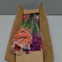 24 Bundles Artificial Flowers for Outdoors/Indoors, Fake Flowers Plants for Indoor Outside Garden Porch Window Box Home Wedding Farmhouse(8 Color)