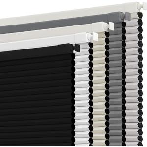 SUNOFF Cordless No Drill Blackout Cellular Shades, 22" W x 48" H, Black
