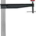 BESSEY Deep Reach Tradesman's Bar Clamp - 12 In. Throat x 24 In - CDS24-12WP - Woodworking Clamps with Wooden Handle, Ideal for Home Improvement, Workbench Projects, Carpentry and Cabinetry