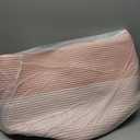 CLHMILY&Z 80L Laundry Basket Round Storage Rope Basket - 16.5x22.5 Inches - Pink Hamper in Bedroom and Cute Storage Bin for Blankets, Toys, and Nursery Essentials