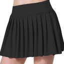 Girls Pleated Skirt with Shorts Athletic Tennis Skorts School Kids Teen High Waisted Skorts with Pockets XXL