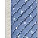 Mini Crib Mattress 38" x 24" x 4"- Firm Support and Comfort Premium Foam,Noiseless and Odorless,Hypoallergenic Mini Crib Mattress,Fits Mini and Portable Cribs,Dual Sided with Soft Breathable Fabric (Starry Sky Blue)