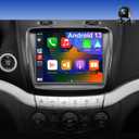 5GWifi Upgrade Car Radio for Dodge Charger 2011-2014, Journey 2011-2020, Chrysler 300 300C 2011-2014, Head Unit Touch Screen Stereo Wireless Carplay Android Auto GPS FM Camera (Only Fit 8.4in Screen)