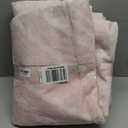 Area Rug 5x7 Rug Machine Washable Non-Slip Low Pile Print Pattern Western Rug for Living Room Bedroom Entryway Tribal Series -Light Pink/Cream