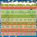 Christmas Costume for Men Adult Santa Claus Suit 7PCS Green Furry Monster Deluxe Xmas Halloween Cosplay Outfit