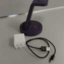 Wireless Charger for Samsung Charging Station: 3 in 1 Wireless Charging Station for Samsung Galaxy Watch - Purple