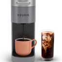 Keurig K-Slim + ICED Single Serve Coffee Maker, Hot and Cold Coffee Capabilities, Brews 8 to 12oz Cups, 46oz Removable Reservoir, Gray