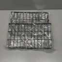 Sinnsally 2 Pack Cabinet Door Organizer,Self Adhesive Lid Organizers Inside Cabinet Storage Boxes,Hanging Storage Basket Organizer Wall Mounted Pantry Caddy Cup Holder for Kitchen,Fridge,Bathroom (Black)