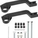 LKV 34452 Handguard Mount Brackets Kit Replace for PowerMadd Sentinel HandGuards Universal Fit for Snowmobiles ATV MX Motorcycle Mount