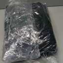 HOMEIDEAS Bathroom Rug Runner Black 20x60 inch, Ultra Soft and Absorbent Non-Slip Long Bath Rug, Thick Chenille Plush Machine Washable Shower Floor Carpet (1'8" x 5' (Runner))