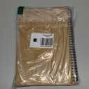 YUREE B5 Spiral Notebook Lined, Spiral Ruled Journal with Hard Kraft Cover, 70 Sheets (140 Pages), 10.3" x 7.2", 3-Pack, Brown