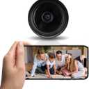 Security Camera Hidden Cameras - 1080P HD Small Camera with Motion Detection and Night Vision,Wireless Security Camera for Pet/Baby/Nanny - Magnetic Installation (B37)