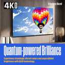 Westinghouse Roku TV - 43 Inch Smart TV, 4K UHD QLED Television w/HDR 10+, Dolby Vision, Wi-Fi & Mobile App Connectivity, Flat Screen Compatible w/Apple HomeKit, Alexa, & Google Assistant