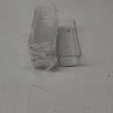 Ravinte 6 Pack Drawer Organizer - 3" X 9" Plastic Storage Bins, Acrylic Organizers with Non-Slip Pads Clear Desk Storage Tray for Makeup, Jewelries, Kitchen Utensils, Bathroom and Office