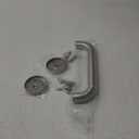 AmazerBath Shower Grab Bars for Seniors Anti Slip, Bath Safety Grab Bar for Needy, Stainless Steel Bathroom Safety Grab Bars, Thickened Bar Bigger Base Holds 500LBS, 12" L x 1.25" D, Brushed Nickel