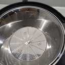 Qcen Juicer Machine, 800W Centrifugal Juicer Extractor with Wide Mouth 3 Feed Chute for Fruit Vegetable, Easy to Clean, Stainless Steel, BPA-free (Black)